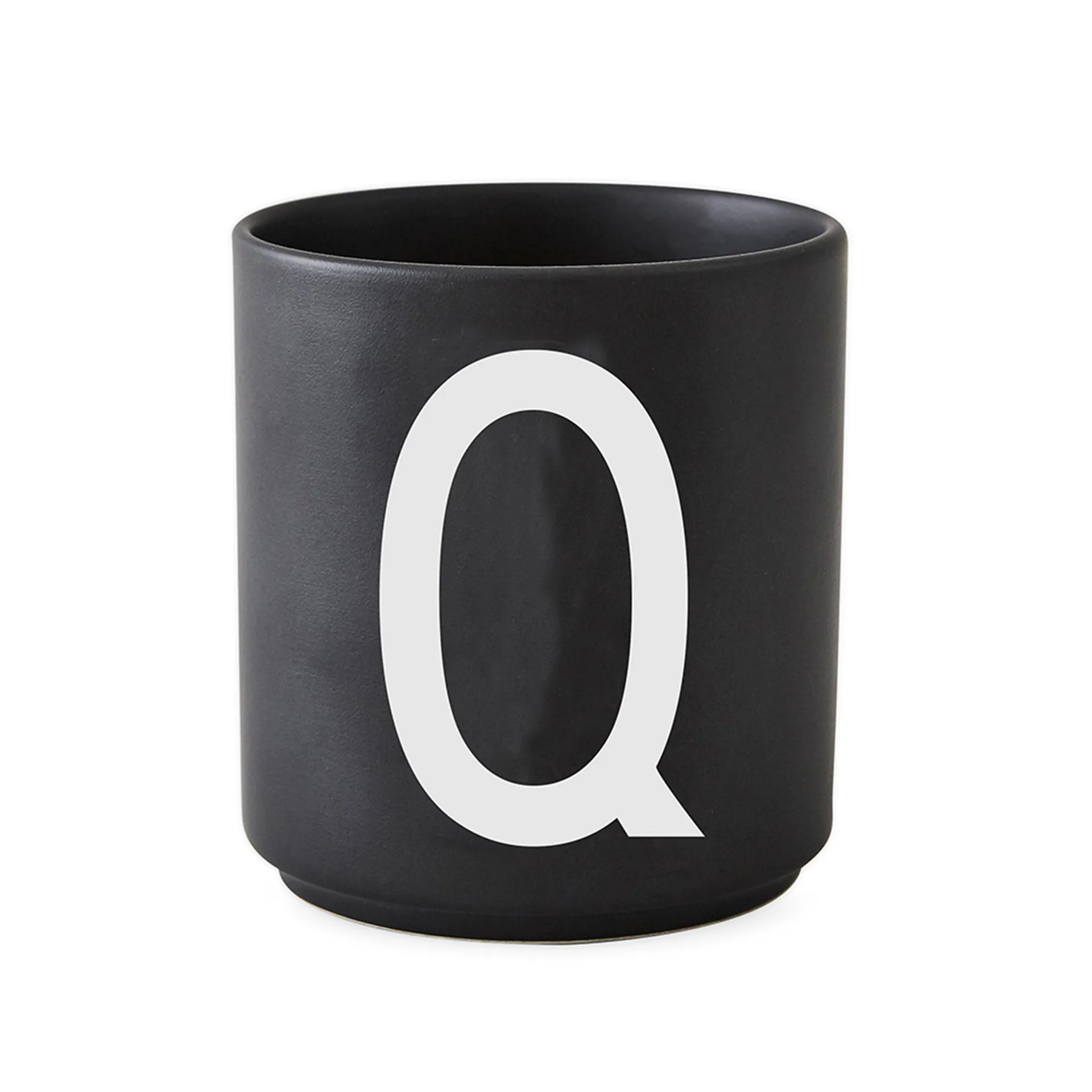 Design Letters φλιτζάνι μαύρο, Q Design Letters