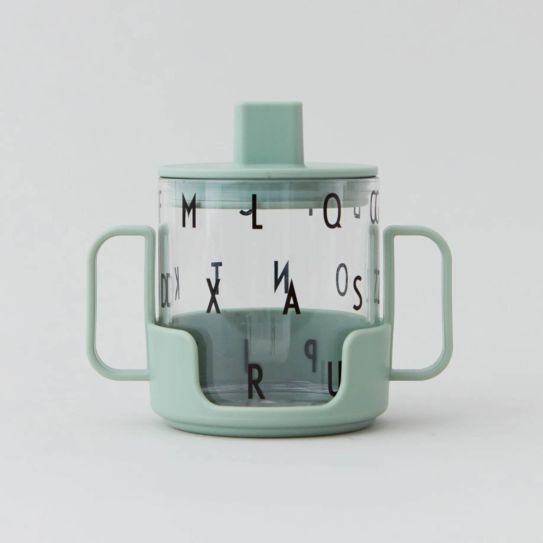Design Letters λαβή για ποτήρι από tritan, πράσινο Design Letters