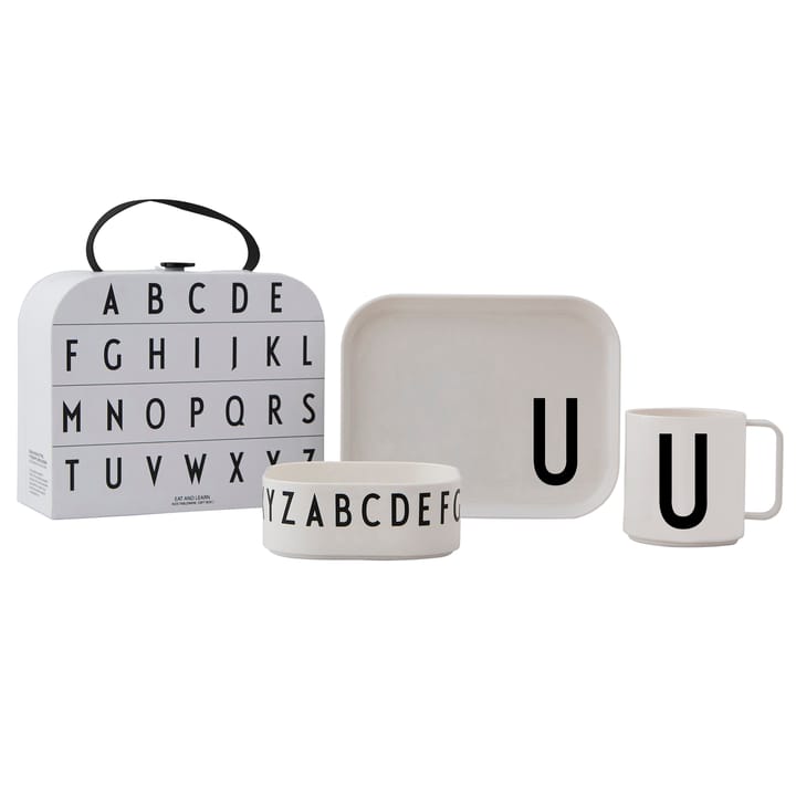 Design Letters σετ παιδικά σκεύη - U - Design Letters