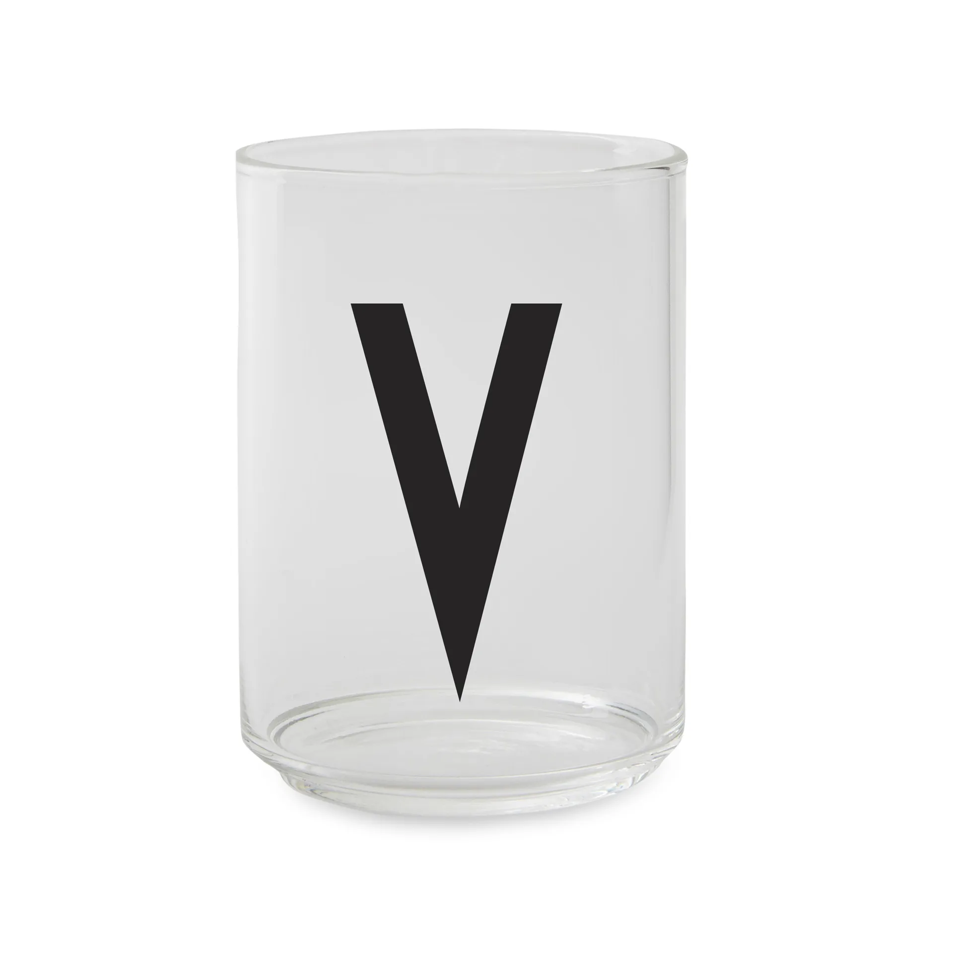 Design Letters ποτήρι, V Design Letters