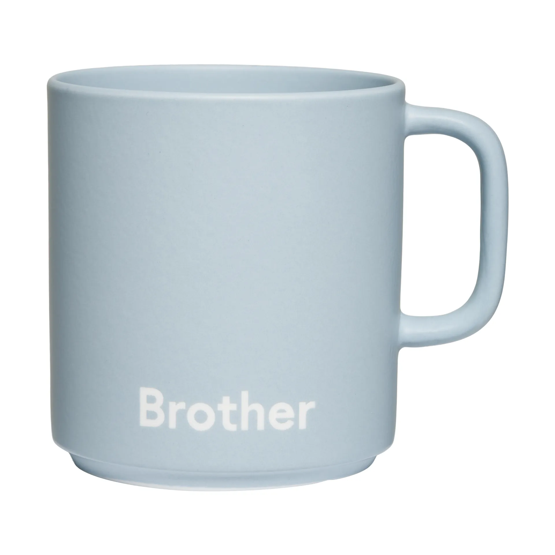 Design Letters VIP favourite φλιτζάνι με λαβή 25 cl, Brother-light blue Design Letters