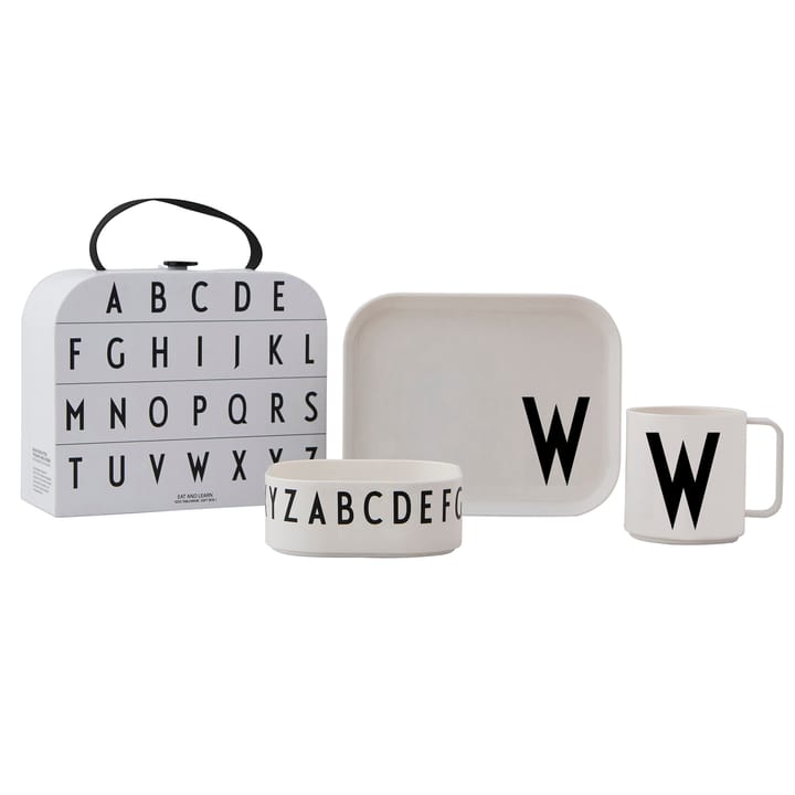 Design Letters σετ παιδικά σκεύη - W - Design Letters