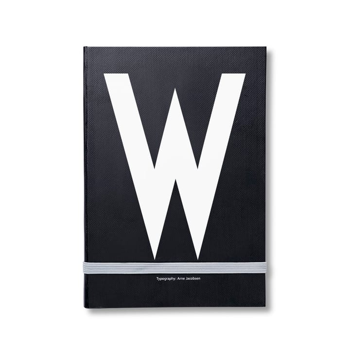 Design Letters προσωπικό τετράδιο - W - Design Letters