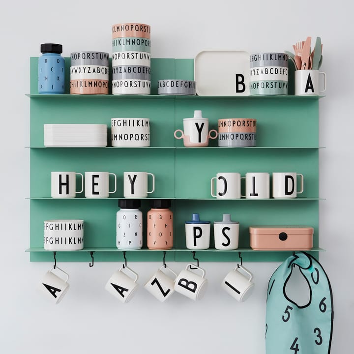 Design Letters παιδικά μαχαιροπίρουνα μελαμίνης, Ουδέτερο Design Letters