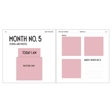 Design Letters Η πρώτη μου επετηρίδα - ουδέτερο - Design Letters