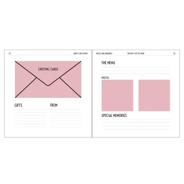 Design Letters Η πρώτη μου επετηρίδα - ουδέτερο - Design Letters