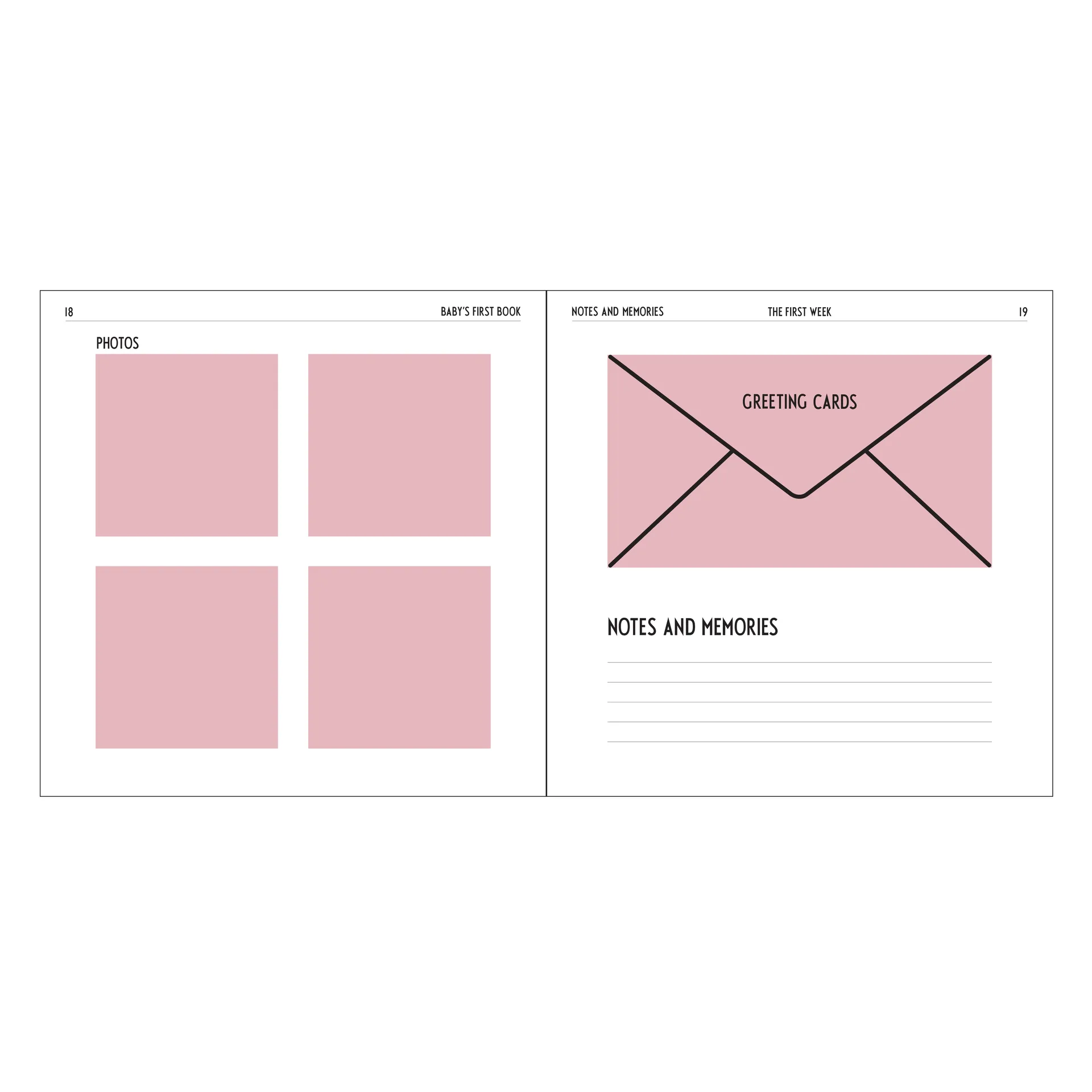 Design Letters Η πρώτη μου επετηρίδα, ουδέτερο Design Letters