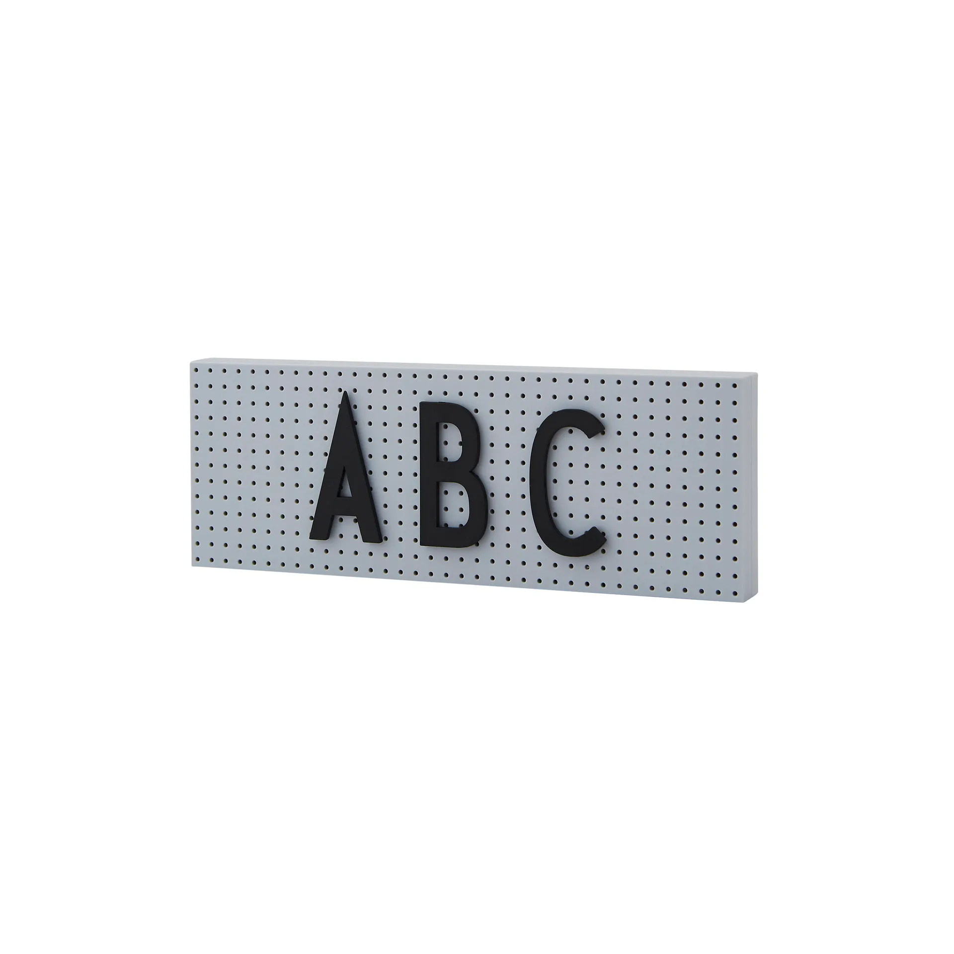 Design Letters πίνακας με γράμματα μικρός, γκρι Design Letters