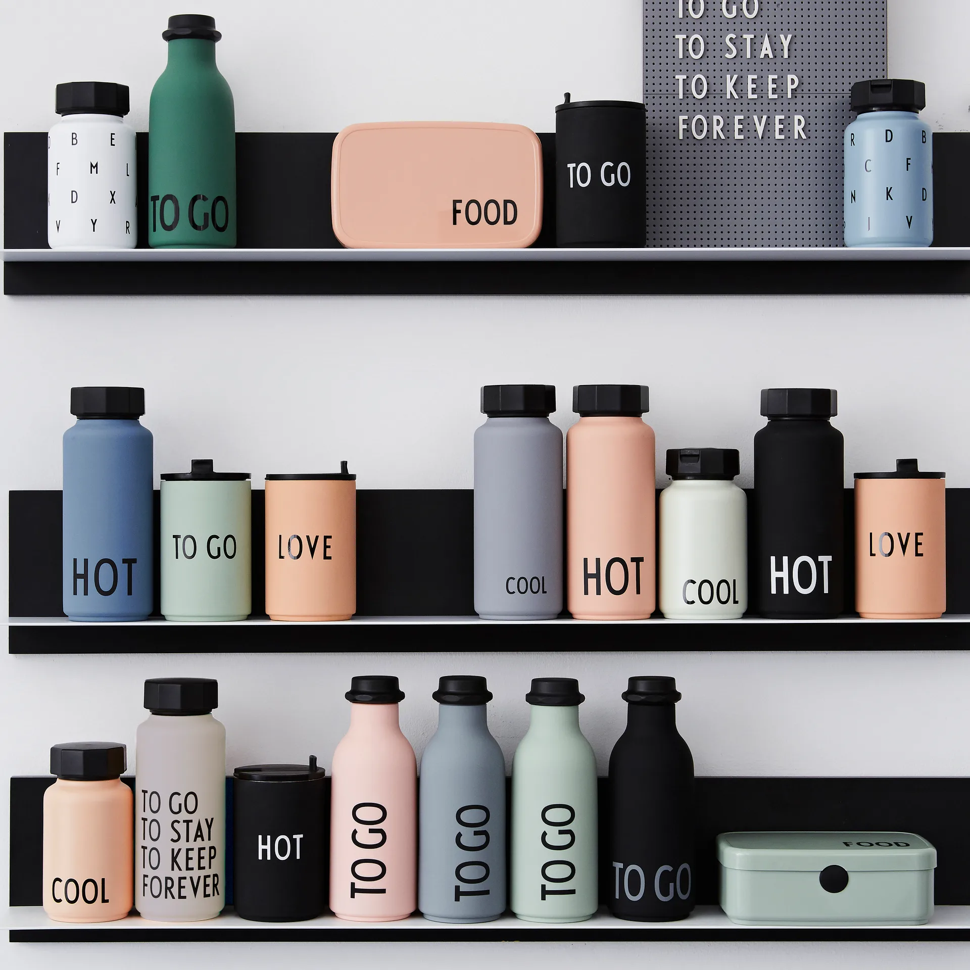 Design Letters κουτί φαγητού, Ουδέτερο Design Letters