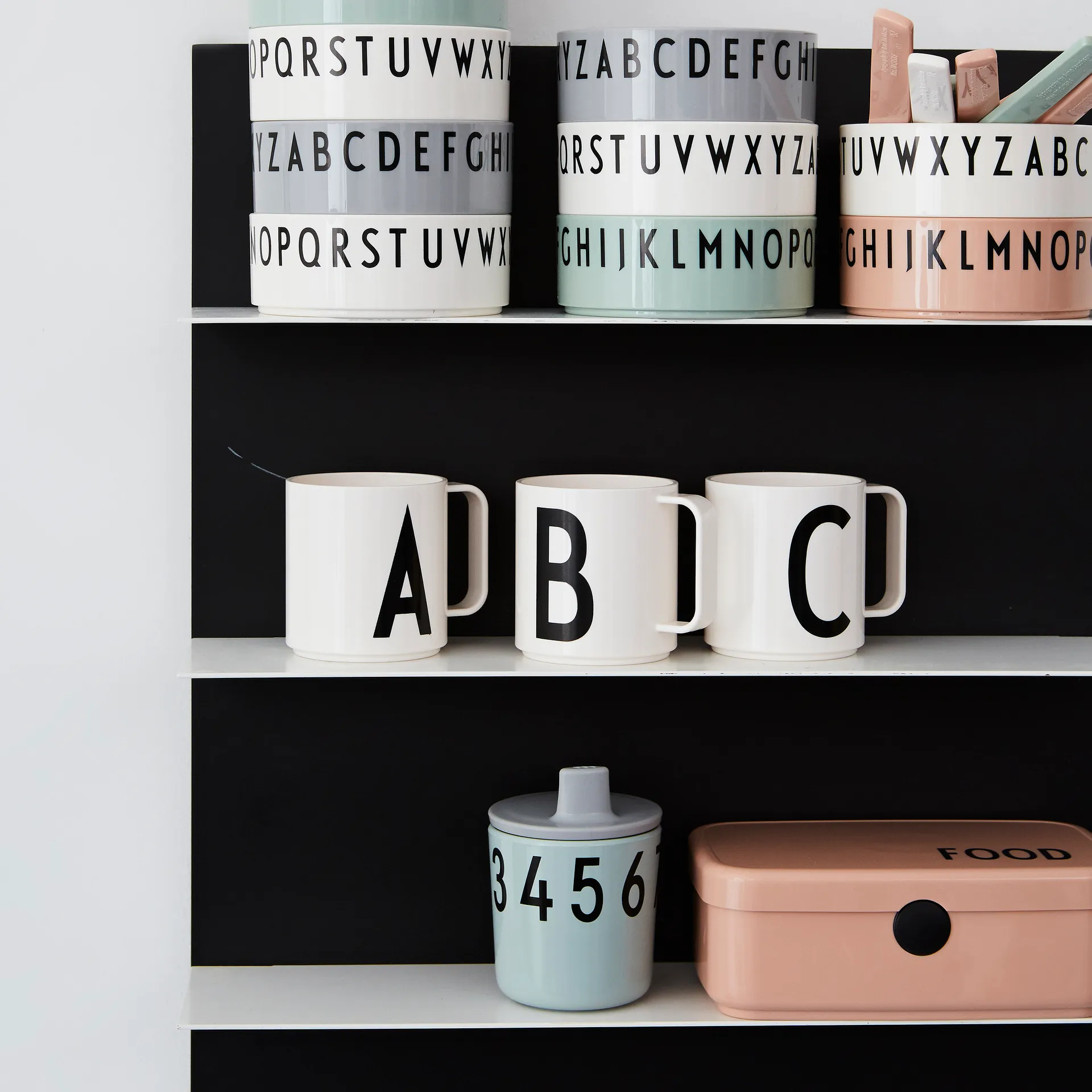 Design Letters κουτί φαγητού, Ουδέτερο Design Letters