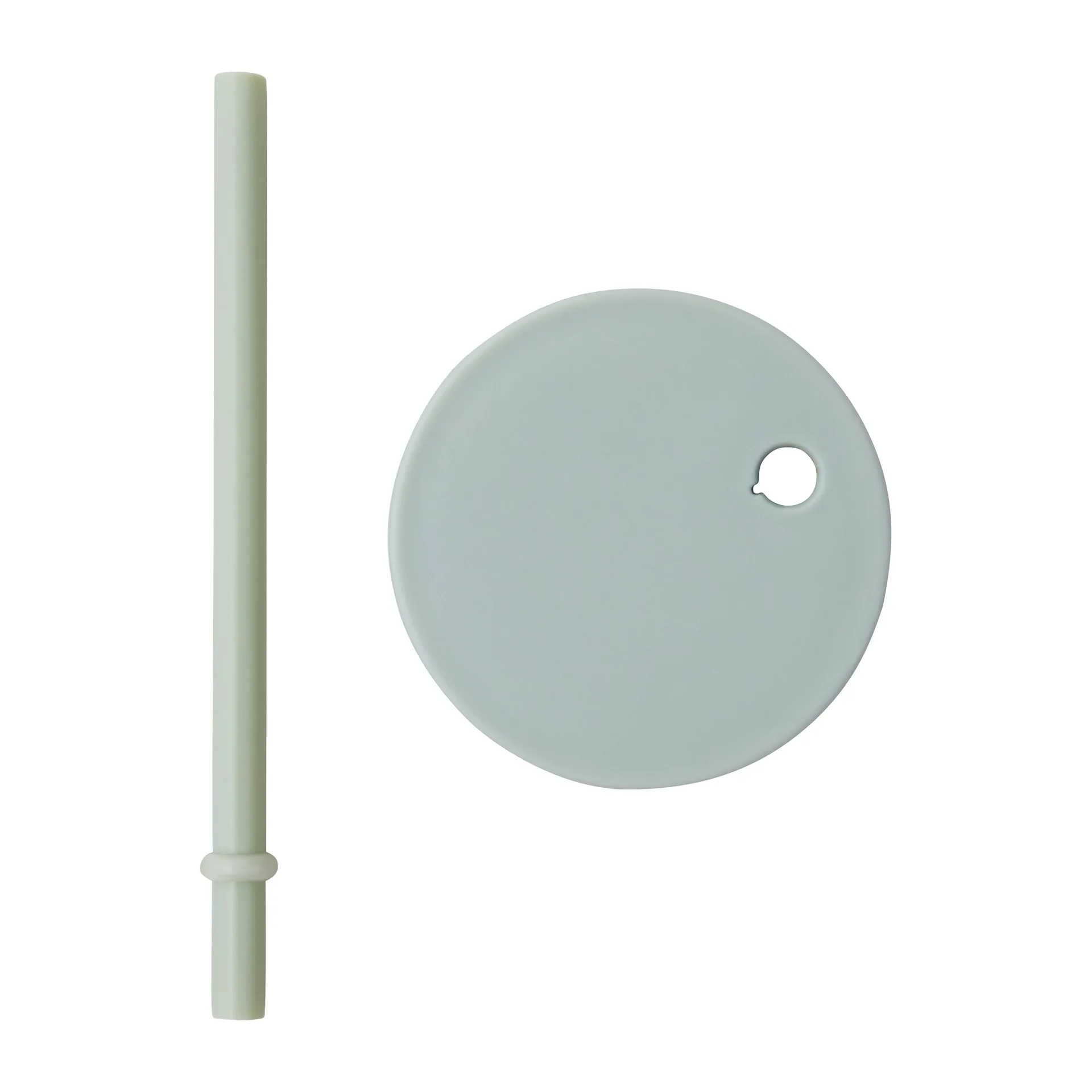 Design Letters καλαμάκι με καπάκι, Πράσινο Design Letters