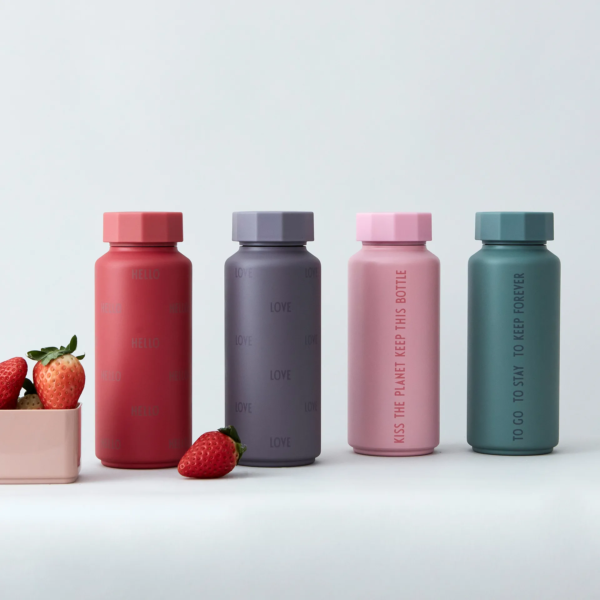 Design Letters μπουκάλι θερμός ειδική έκδοση , Μοβ Design Letters