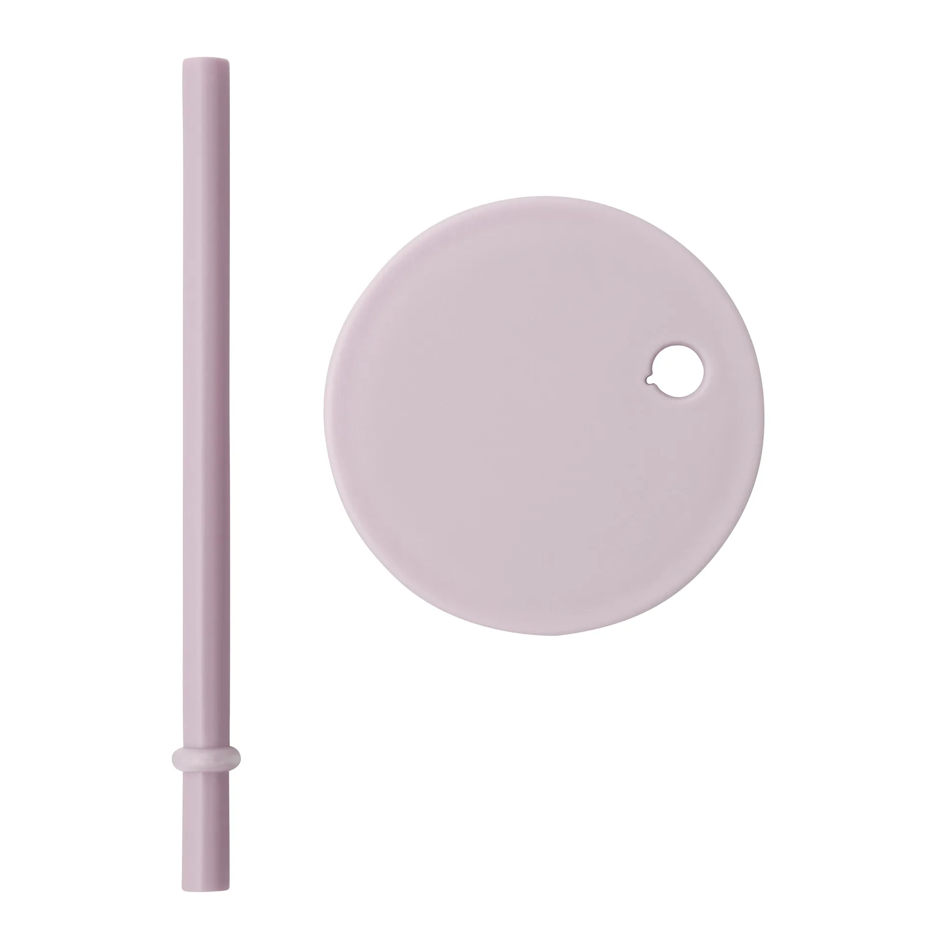 Design Letters καλαμάκι με καπάκι, Λεβάντα Design Letters