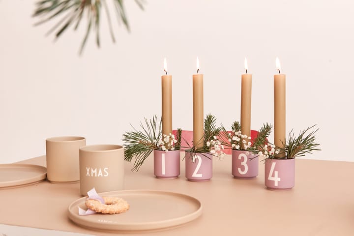 Σετ κούπες Mini Cups 4 τεμαχίων, Lavender Design Letters