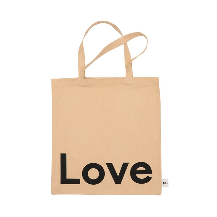 Τσάντα Tote της Design Letters - Love-μπεζ - Design Letters