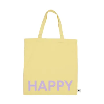 Τσάντα Tote της Design Letters - Yellow-pink - Design Letters