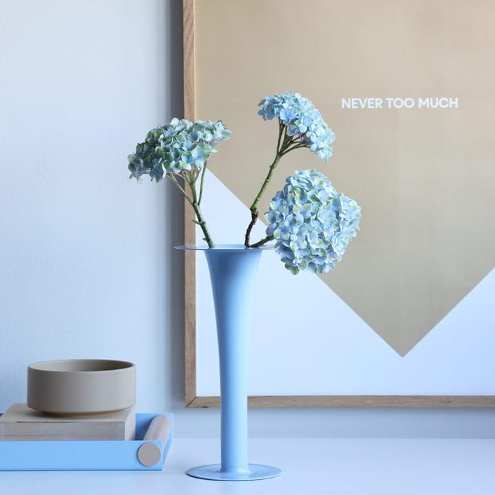 Βάζο και κηροπήγιο Trumpet 2-in-1 24 cm, Blue Design Letters