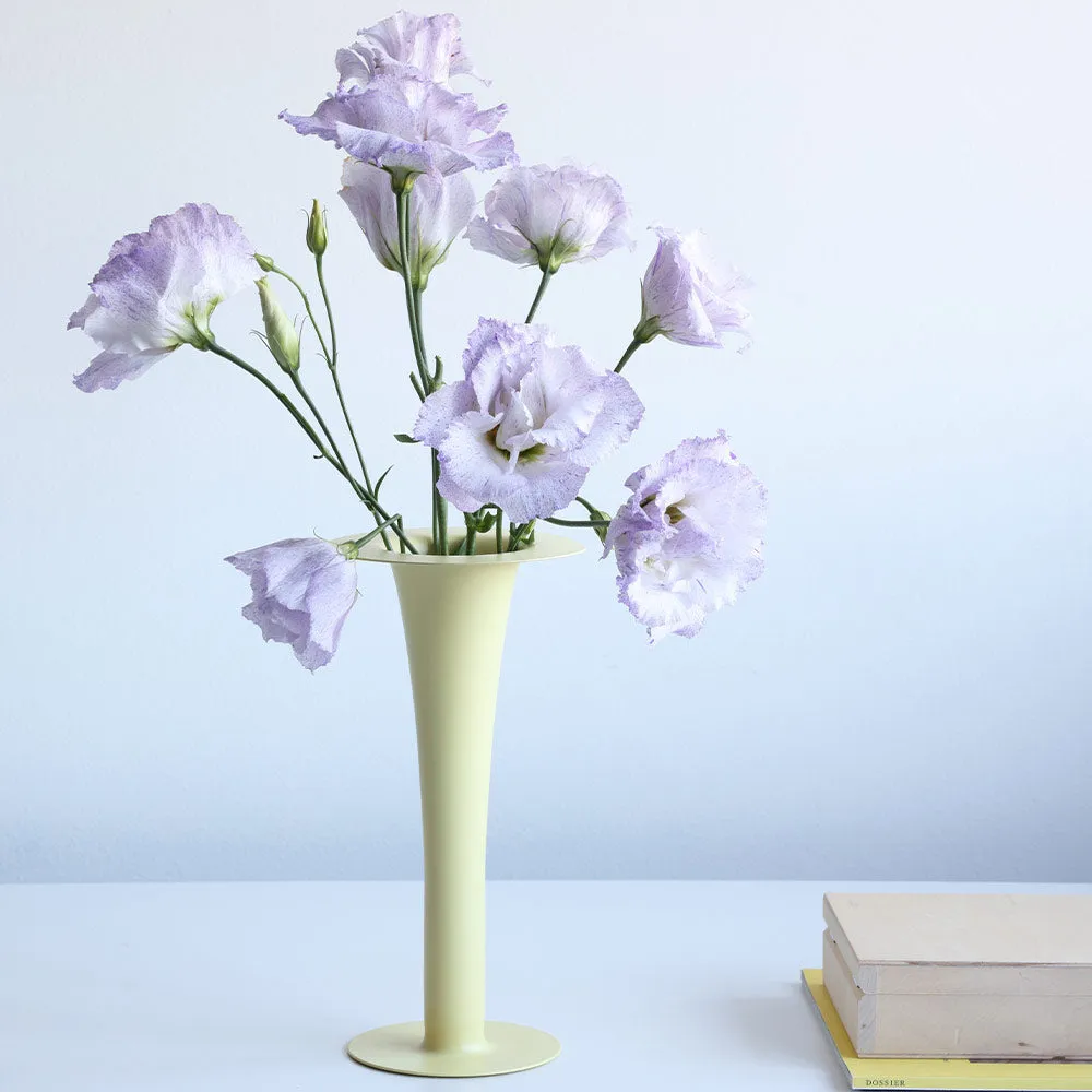 Βάζο και κηροπήγιο Trumpet 2-in-1 24 cm, Yellow Design Letters