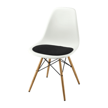Μαξιλάρι καθίσματος Eames DSR/DSW - Anthracite - Designers Eye