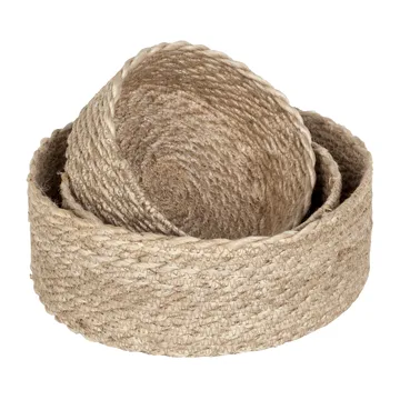 Στριφτή ψωμιέρα Συσκευασία 3 τεμαχίων - Φυσικό-γκρι - Dixie