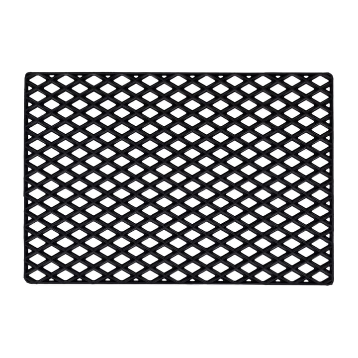 Χαλάκι πόρτας Black grid - 45x75 cm - Dixie