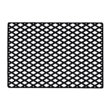 Χαλάκι πόρτας Black grid - 60x90 cm - Dixie