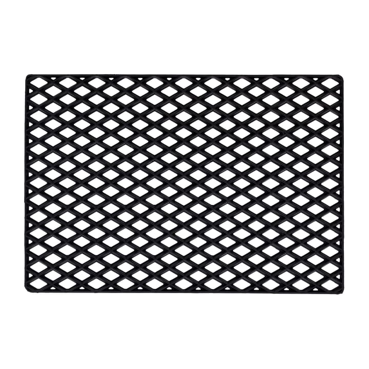 Χαλάκι πόρτας Black grid - 60x90 cm - Dixie