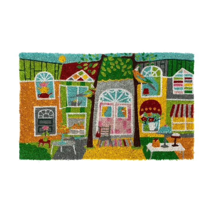 Coir χαλάκι πόρτας - Garden party, 45x75 cm - Dixie
