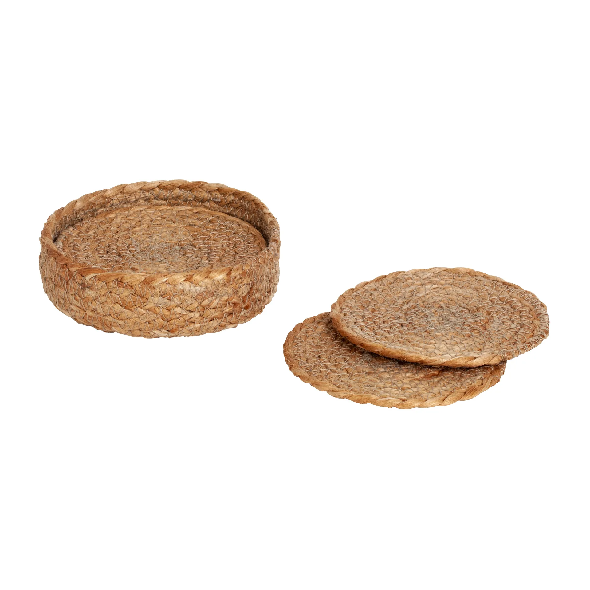 Σουβέρ, Elin, Ø10,5 εκ συσκευασία 6 τεμαχίων, Φυσικό Dixie