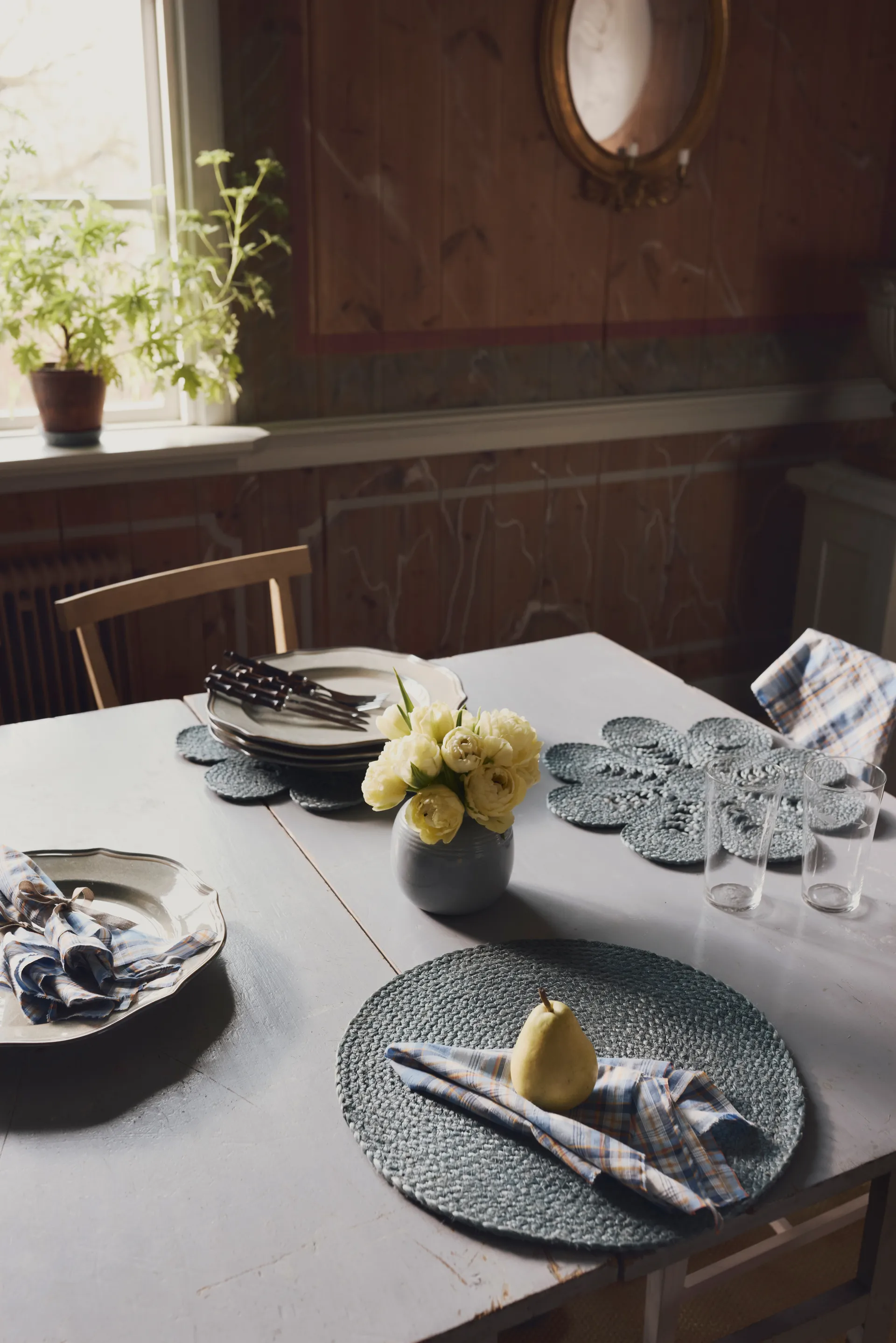 Elin σουπλά Ø38 cm, Horizon blue Dixie