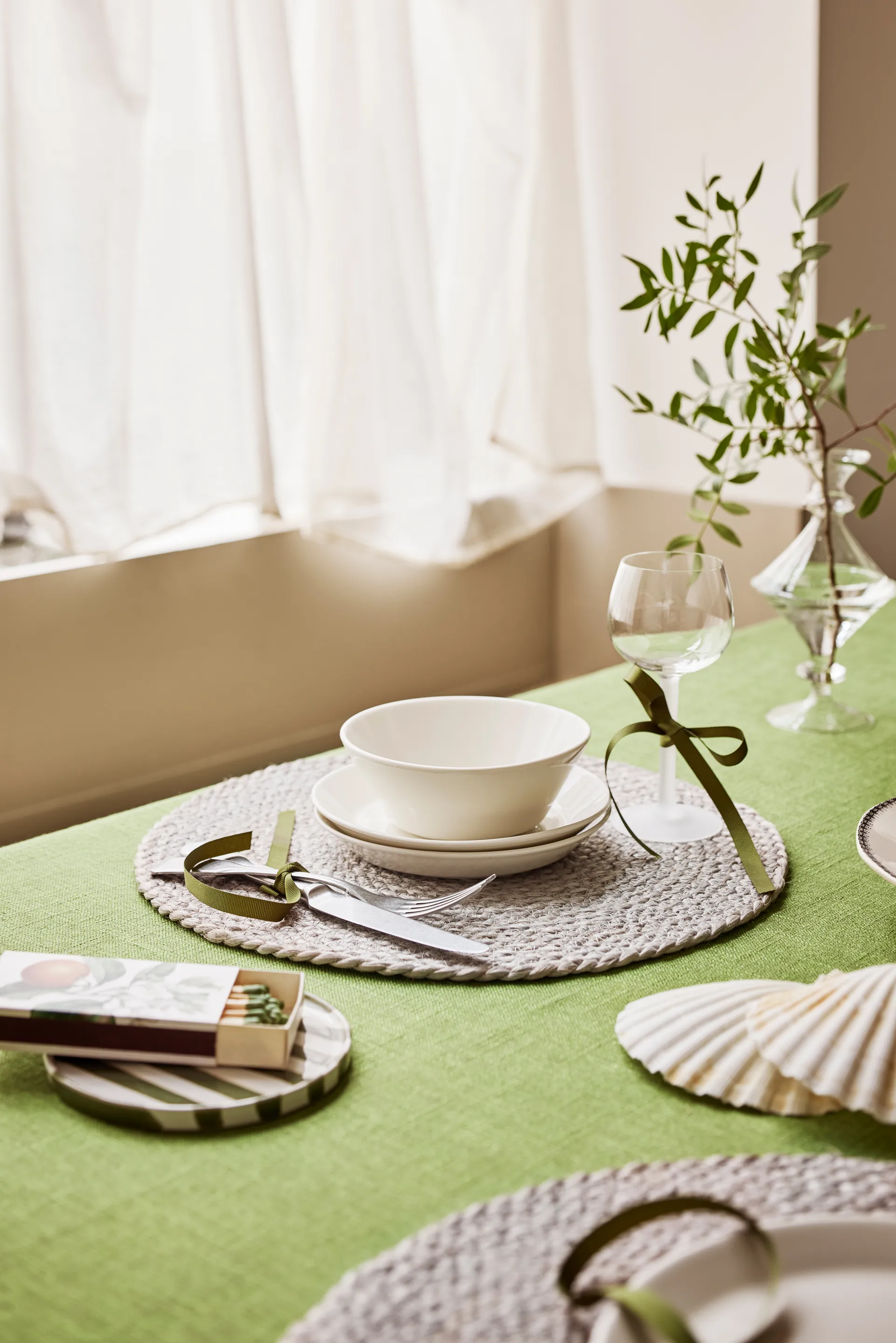 Elin σουπλά Ø38 cm, Silver grey Dixie