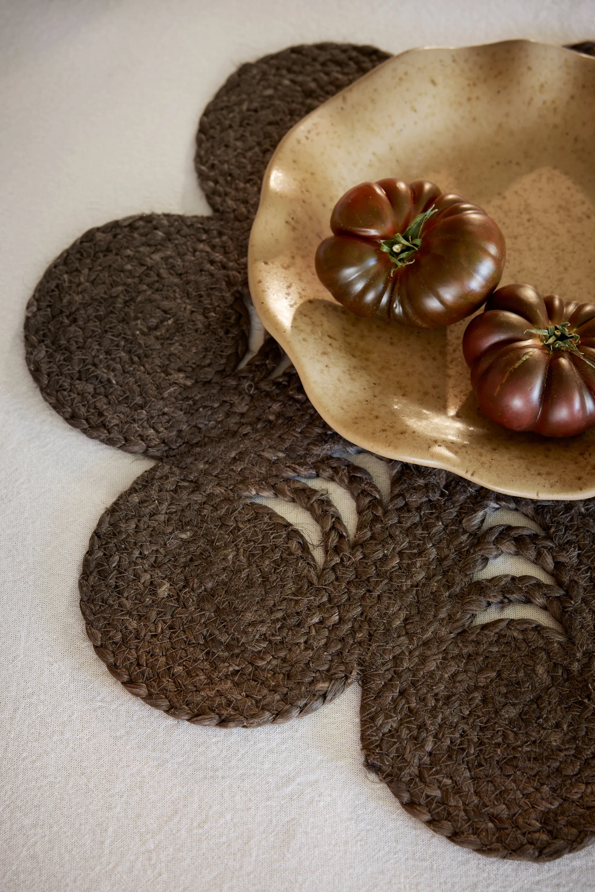 Elin σουπλά anemone Ø40 cm, Coffee Dixie