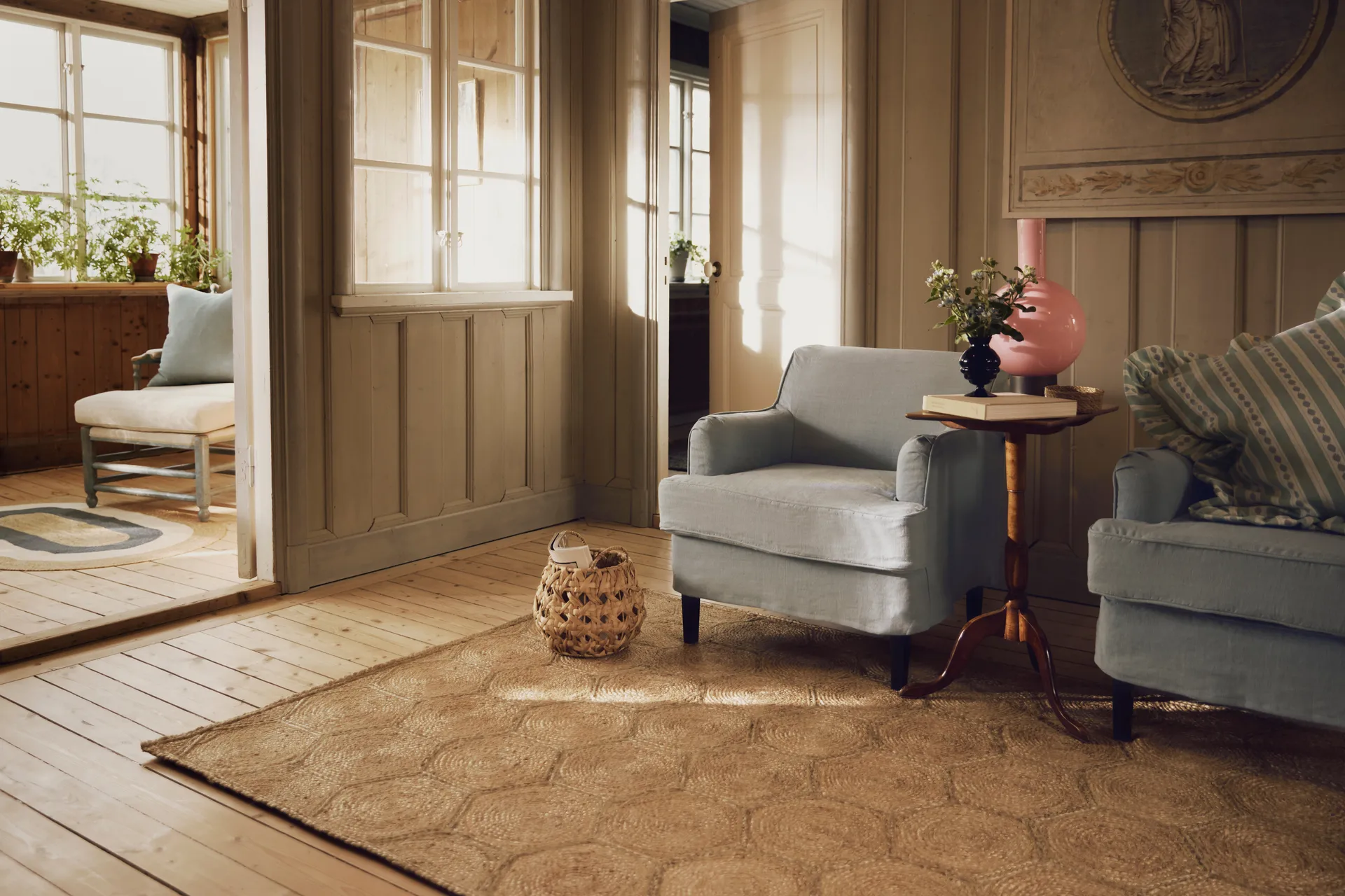 Elin χαλί, Honey comb natural, 160x230 εκ. Dixie