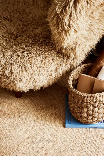 Elin χαλί natural - Ø125 cm - Dixie