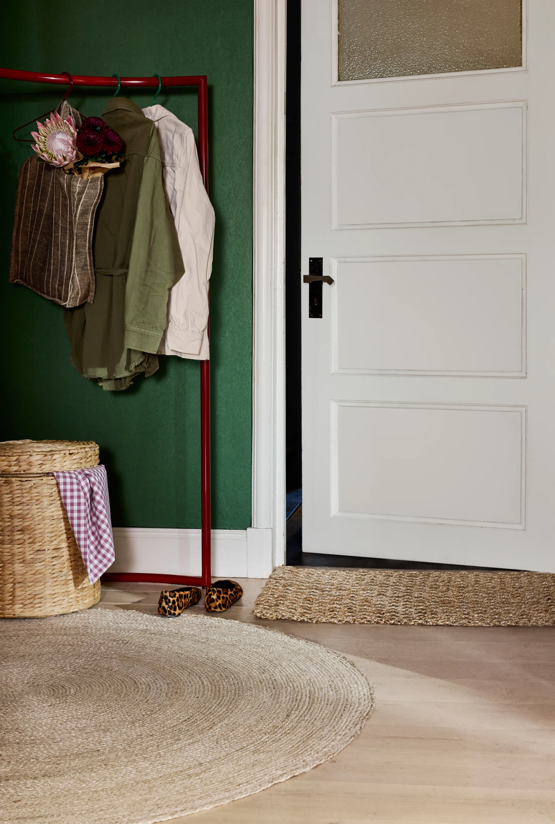 Elin χαλί natural grey, Ø150 cm Dixie