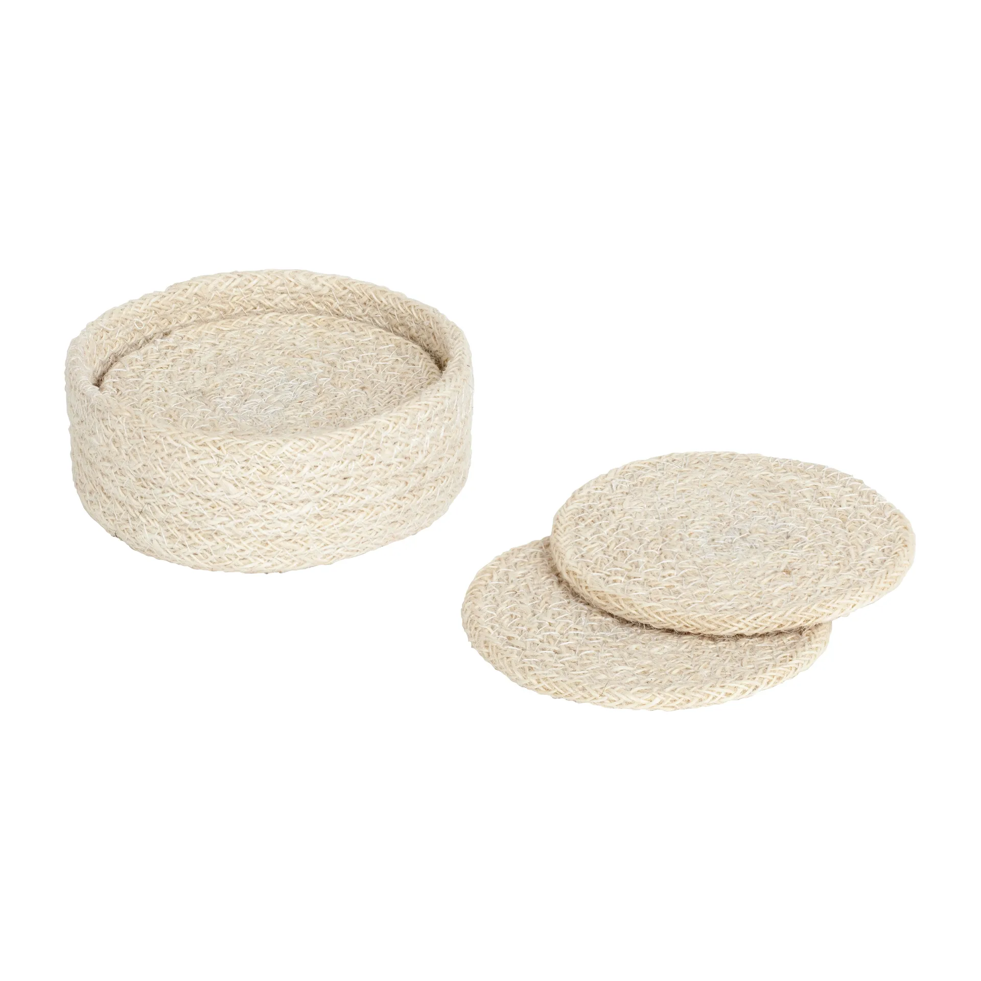 Ella σουβέρ Ø10,5 cm Συσκευασία 6 τεμαχίων , Pure white Dixie