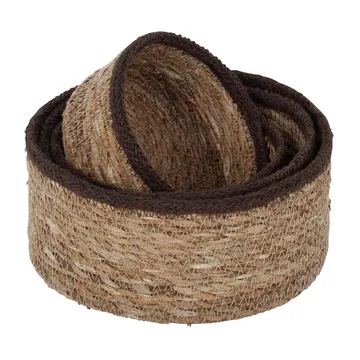 Emil μικρό κουτί από φύκια 4-pack - Φυσικό-καφέ - Dixie