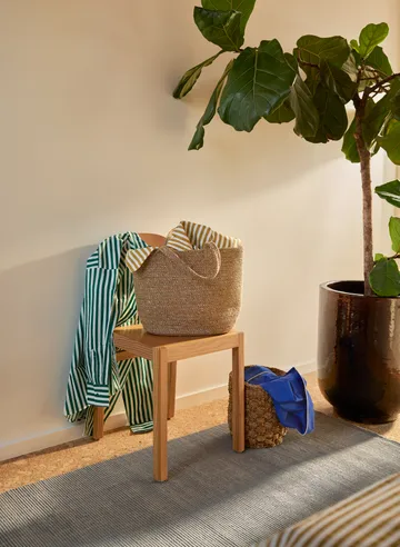 Fiona jute χαλί 80x180 cm - Cement grey - Dixie