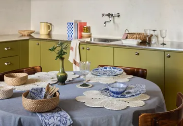 Flätad ψωμιέρα Συσκευασία 3 τεμαχίων  - φυσικό - Dixie