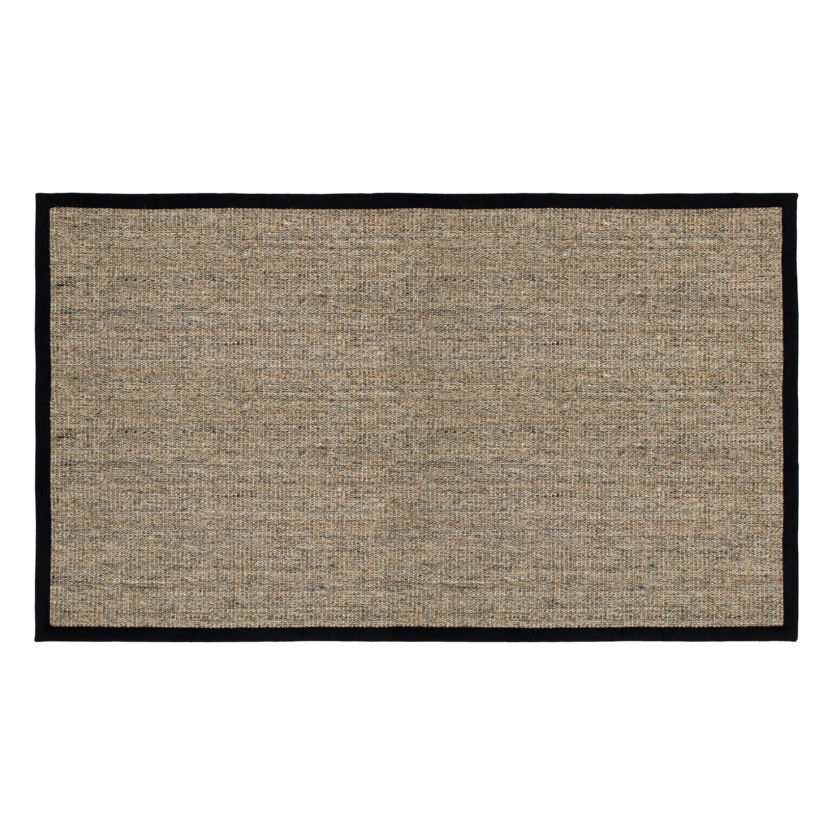 Jenny Sisal χαλάκι πόρτας, Φυσικό-μαύρο, 70x120 cm Dixie