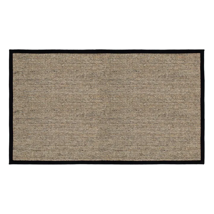 Jenny Sisal χαλάκι πόρτας - Φυσικό-μαύρο, 70x120 cm - Dixie