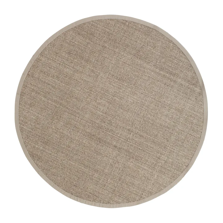 Στρογγυλό χαλί Jenny Sisal - Natural grey Ø150 cm - Dixie
