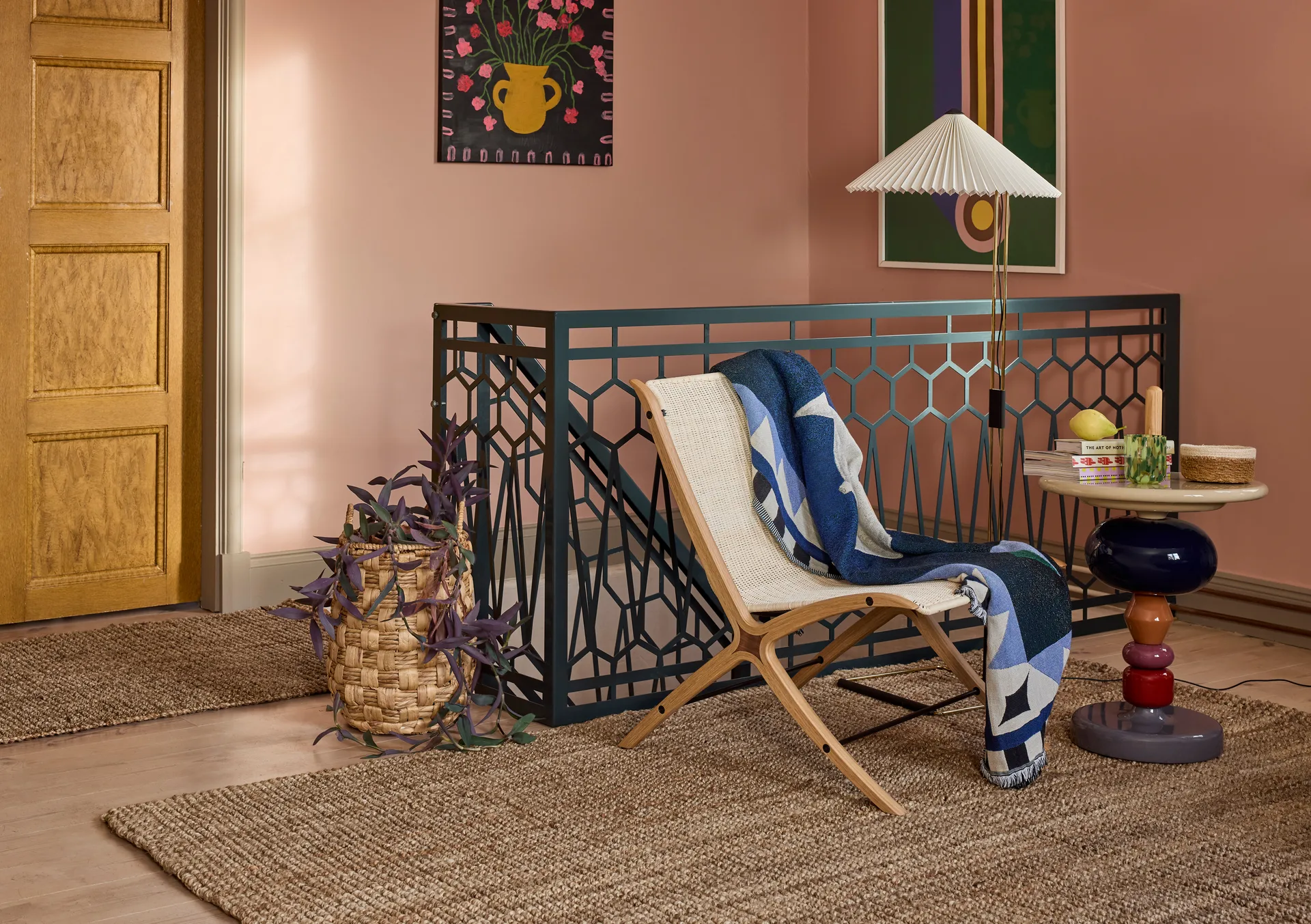 Julia χαλάκι πόρτας φυσικό γκρι, 80x180 cm Dixie