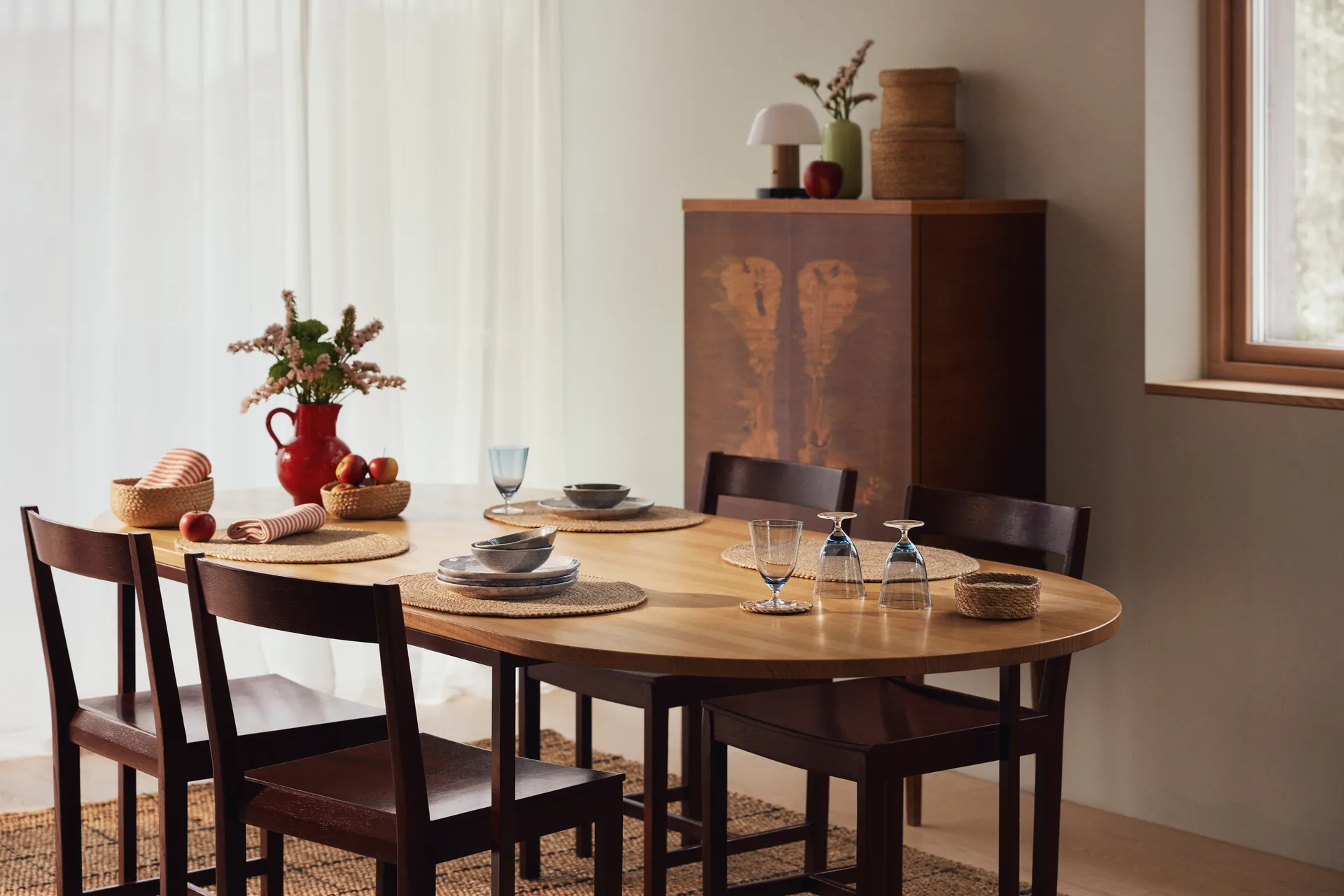 Jute Braided σουπλά Ø 38 cm, φύση Dixie