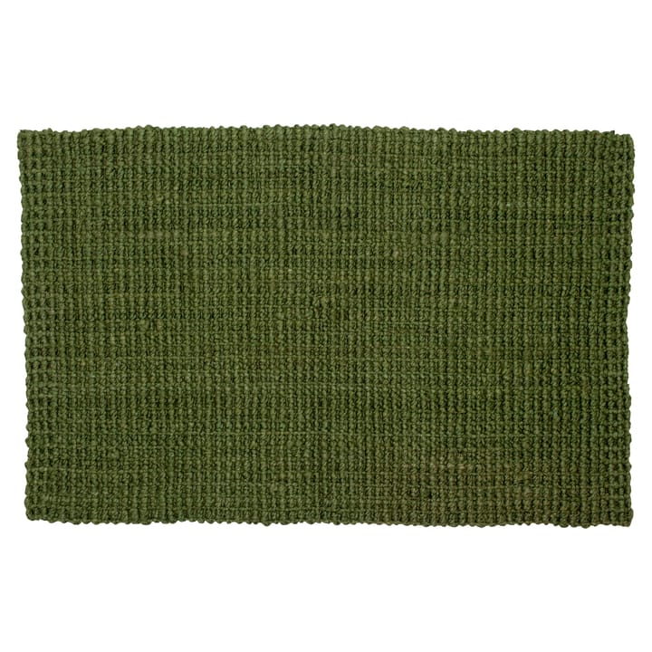 Jute χαλάκι πόρτας dark green - 60x90 cm - Dixie