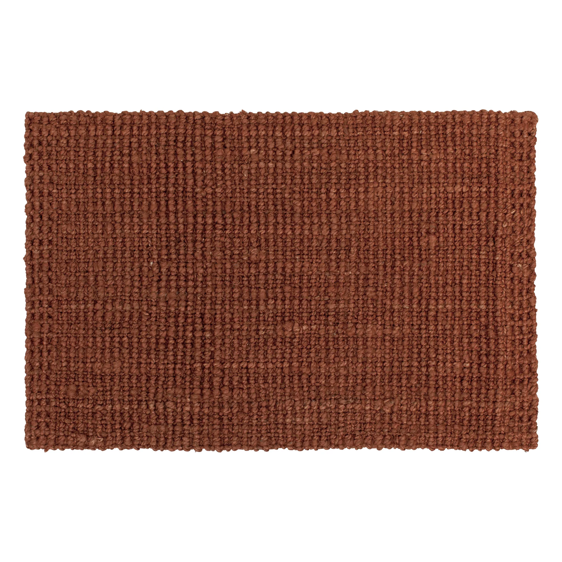 Jute χαλάκι πόρτας rusty red, 60x90 cm Dixie
