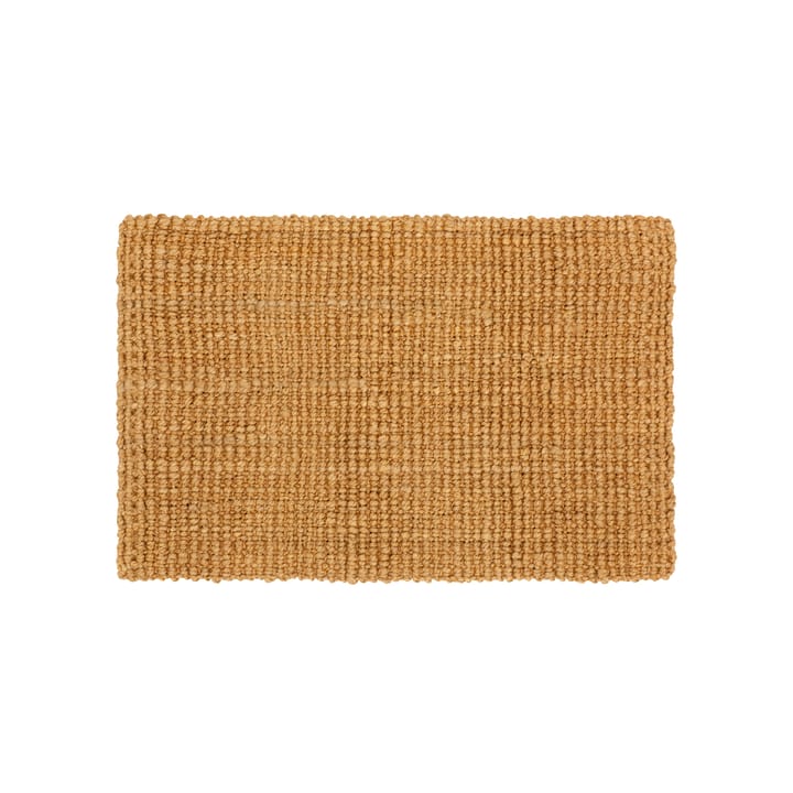 Jutefläta χαλάκι πόρτας 60x90 cm - Κίτρινο της βρώμης - Dixie