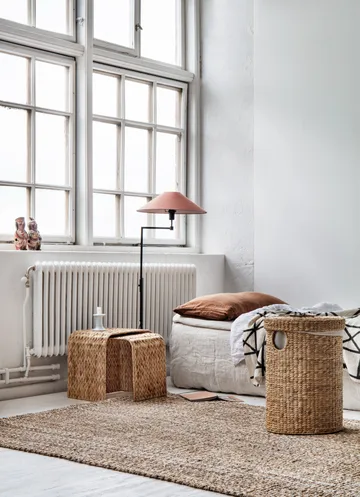 Lily καλάθι για άπλυτα στρογγυλό 2 τεμάχια - Natural - Dixie