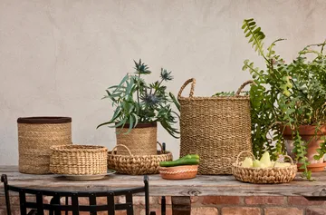 Καλάθι Lily με χειρολαβές 2 τεμάχια - Φυσικό - Dixie