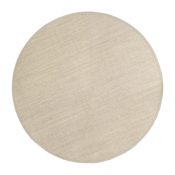 Sisal στρογγυλό χαλί γκρι μπεζ - Ø 250 cm - Dixie